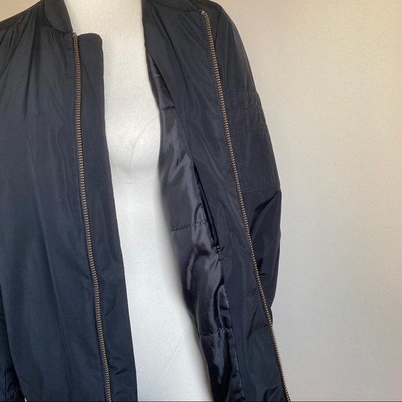 Twik Long Bomber Jacket - Picture 5 of 7